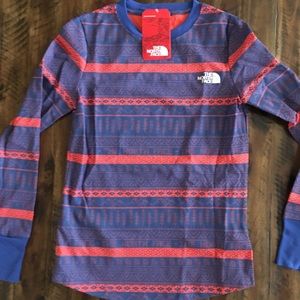 The North Face Holiday Waffle Long-sleeve Tee